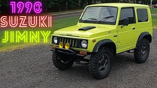 1990 Suzuki Jimny POV Test Drive amp Review [upl. by Atimad]