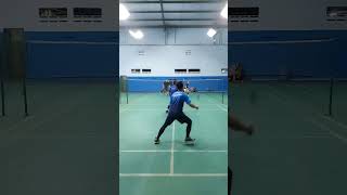 Netting silang cuek badmintongame badminton alabadminton62 badmintonlovers badmintonunlimited [upl. by Boonie]