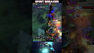 3 Level In 55 Seconds Spirit Breaker Likes this Very Much dota2 dota2highlights rampage [upl. by Esirehs]