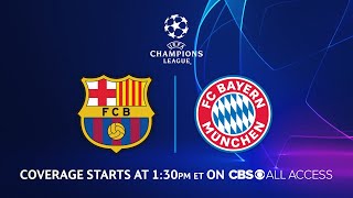 Barcelona vs Bayern Munich  UCL Quarterfinal Super Preview  UCL on CBS Sports [upl. by Xaviera]