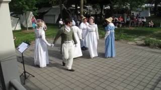 York Regency Dancers  La Berlinoise [upl. by Ailsa]