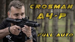 Crosman A4P FULLAUTO [upl. by Sinegra935]