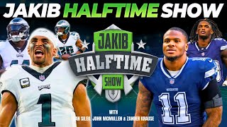 Eagles vs Cowboys  JAKIB Halftime Show with John McMullen amp Zander Krause [upl. by Yelsehc]