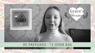 Girlguiding UK  Interest Badge Work  Be Prepared 72 Hour Bag [upl. by Nesyla]