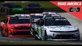 NASCAR Xfinity Full Race Replay Twists and turns of Road America [upl. by Meggie277]