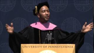 Penns 258th Commencement Ceremony  Commencement Speaker John Legend [upl. by Airamat513]