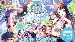 Azur Lane LIVE 7th Anniversary Stream  DAY 1 [upl. by Hutchinson]