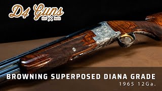 MustSee 1965 Browning Superposed Diana Grade Ultra Rare Shotgun [upl. by Komara]