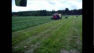 Krone 1250 Round Pack Ensilage [upl. by Gibun]