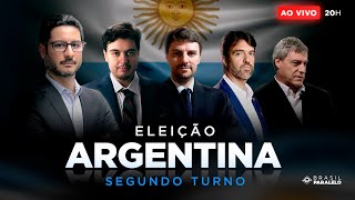 JAVIER MILEI É ELEITO PRESIDENTE DA ARGENTINA  AO VIVO [upl. by Inohs]