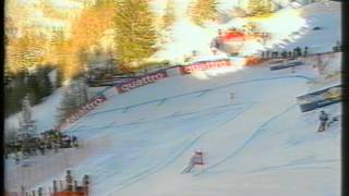 Kitzbühel 2004 WC syöksy [upl. by Reisch]