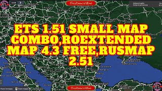 ETS 151 SMALL MAP COMBOROEXTENDED MAP 43 FREERUSMAP 251 [upl. by Oirazan]