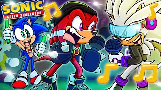 🎶 BAND BATTLE  Sonic Speed Simulator ROBLOX 🔵💨 [upl. by Ibson]