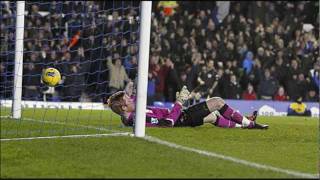 Tim Howards 100 yard goal v Bolton Wanderers Barclays Premier League [upl. by Mullac]