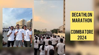 Decathlon Marathon Coimbatore 2024 VLOG 🥳  Trulyanish  Coimbatore  Fitness 💪🏼 [upl. by Lubbock]