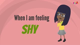 When I am feeling shy  Feeling and Emotion Management by BabyA Nursery Channel [upl. by Ainola]