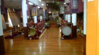 Tibetan monks chanting in DharamsalaMcLeod Ganj [upl. by Strickman]