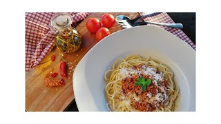 Spaghetti meatballs Italian recipe [upl. by Lamrouex873]