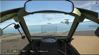 IL2 Great Battles  Transport Intercept in a P39 [upl. by Eshelman]