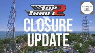 Top Thrill 2 May be closed longer than we thought [upl. by Atronna]