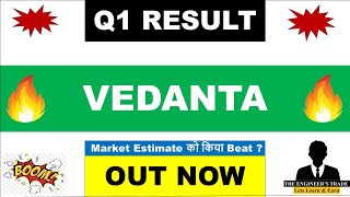 Vedanta Q1 Results 2025  Vedanta Results Today  Vedanta Share News Today  vedanta share news [upl. by Biagi]