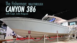 GradyWhite CANYON 386 Walkthrough by The Fisherman’s Capt John Raguso [upl. by Chrotoem]