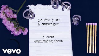 Olivia Rodrigo  stranger Official Lyric Video [upl. by Wailoo]