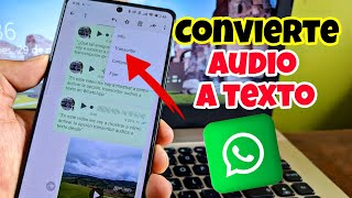 ¡NUEVA FUNCIÓN de WhatsApp Convierte Audios en Texto Fácilmente [upl. by Inal]