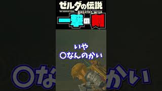 【ゼルダの伝説 BotW】一撃の剣shourts botw ゲーム実況 ゼル伝 zelda ゼルダの伝説 ゼルダの伝説ブレスオブザワイルドリンク＃一撃の剣＃一撃の試練 [upl. by Imarej]