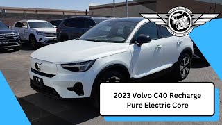 2023 Volvo C40 Recharge Pure Electric Core [upl. by Ayotahs877]