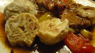 Speckknödel mit Schichtfleisch  Der Grilljunky 080 [upl. by Kcarb]