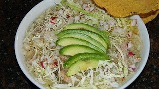 Receta de Pozole Blanco [upl. by Lebanna]