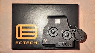 EOTECH exps20 unboxing and explaining how HWS sights help with certain types of astigmatisms [upl. by Candra209]