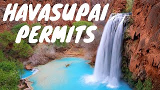 HOW TO GET A PERMIT for havasupai falls [upl. by Babita616]