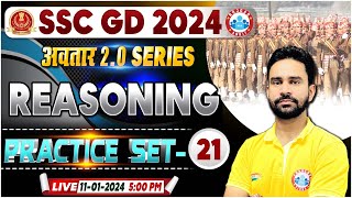 SSC GD Reasoning  SSC GD 2024 Reasoning Practice Set 21 SSC GD Reasoning PYQs By Rahul Sir [upl. by Kurt]