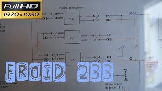 Froid233GEGSchéma hydraulique eau glacée sans V3V sans vanne de décharge problème en perspective [upl. by Hike]