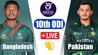 LIVE Bangladesh U19 vs Pakistan U19  BANU19 vs PAK U19 LIVE Score  LIVE CRICKET MATCH [upl. by Killion]