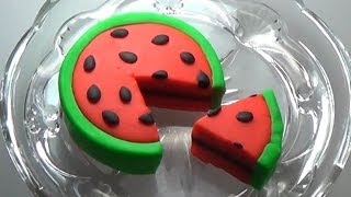 Playdoh Watermelon Cake [upl. by Nnybor]