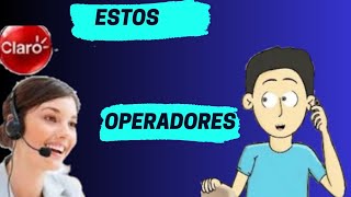 Estos operadores de CLARO ni en el baño te dejan en paz 🤣🤣🤣🤣 shortsvideo tiktok cartoon claro [upl. by Reaht]