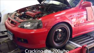 B20 Vtec dyno tune [upl. by Clio864]