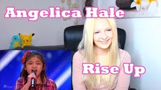 Angelica Hale  Rise Up Americas Got Talent Audition Reaction [upl. by Hermine]