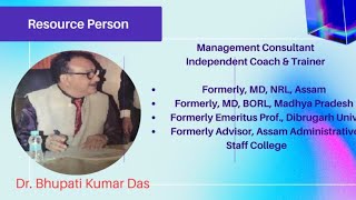 Transformational Leadership II Glimpses of the Presentation by Dr Bhupati Kumar Das Former MD NRL [upl. by Ariadne]