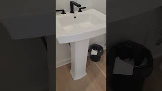 Honest Review Kohler Rectangular Pedestal Bathroom Sink [upl. by Ydor350]