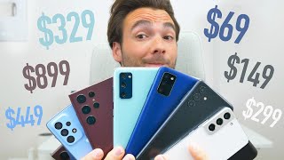 The Best Samsung Phones To Buy Right Now ALL Budgets amp Prices Early 2022 [upl. by Akiemahs599]