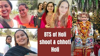 BTS of Holi shoot happy Holi guys  lifestyle holi bts [upl. by Adni]