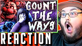 🐻 COUNT THE WAYS  FNAF SONG COLLAB 🐻 By LunaticHugo FNAF REACTION [upl. by Hoeg]