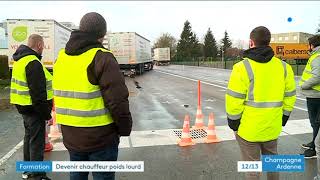 Le transport routier cherche des chauffeurs [upl. by Keldah]