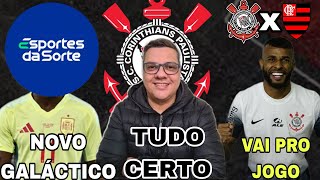 TOCOU A SIRENE🚨ESPORT DA SORTE OFERECE NOVO JOGADOR GALÁCTICO AO TIMÃOCORINTHIANS NOTÍCIAS [upl. by Mellar]