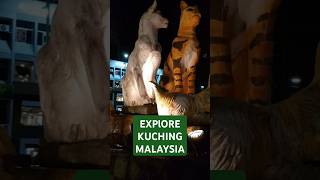 KUCHING WATERFRONT SARAWAK MALAYSIA kuching sarawak malaysiatravelvlog borneo [upl. by Naira468]