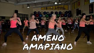 AMENO AMAPIANO REMIX  DANCE FTNESS CHOREOGRAPHY [upl. by Rana]